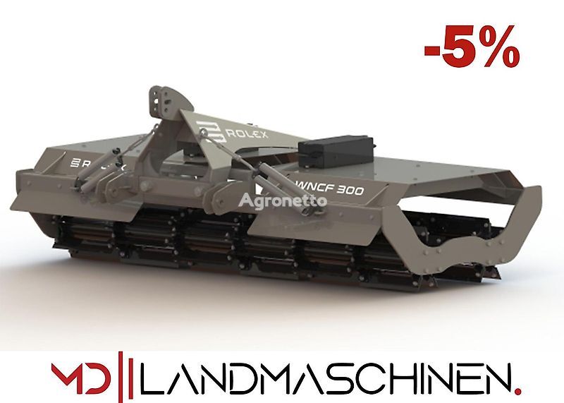 new MD RX Tandem - Messerwalze WNCF 1,5m 2,0m, 2,5m field roller