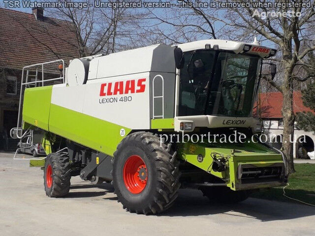 Claas Lexion 480 TORG NA MESTE_ZVONITE grain harvester