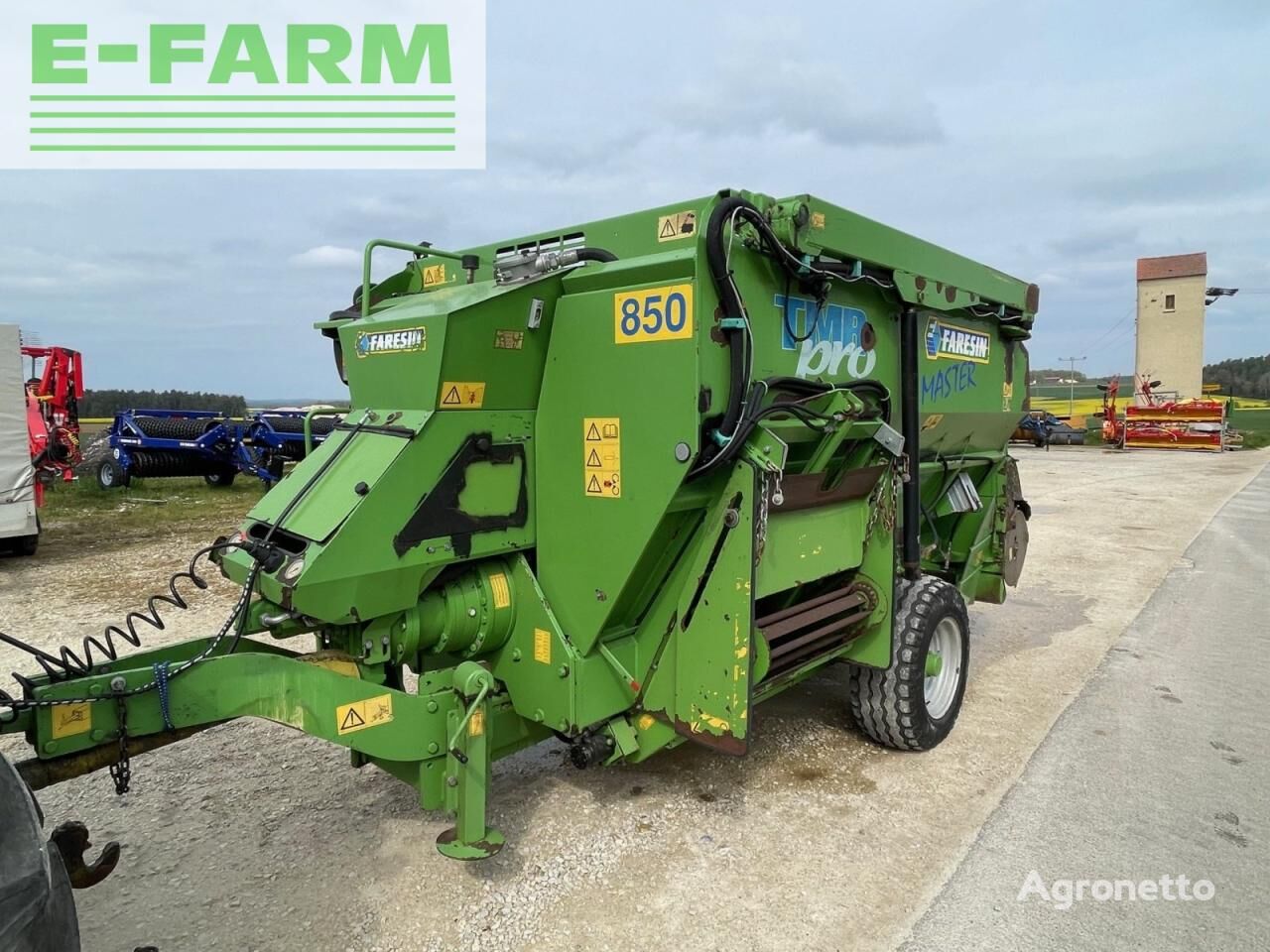 Faresin master tmr 850 pro feed mixer