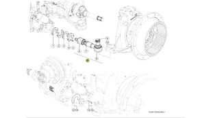 0014996420 steering rack for Claas Xerion 4000 wheel tractor