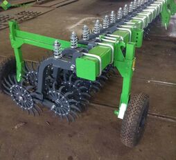new Green Star 6.8 m with replaceable teeth, solid fra power harrow