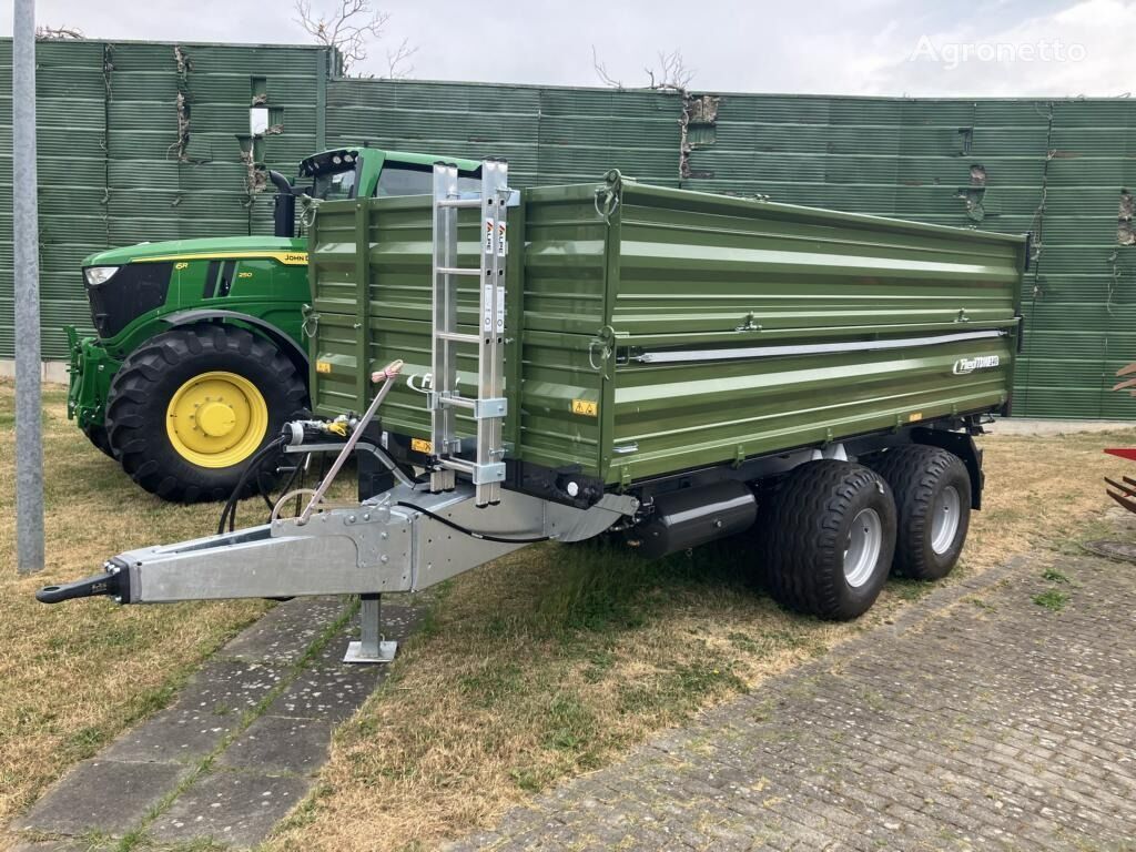 new Fliegl TDK 140 FOX tractor trailer