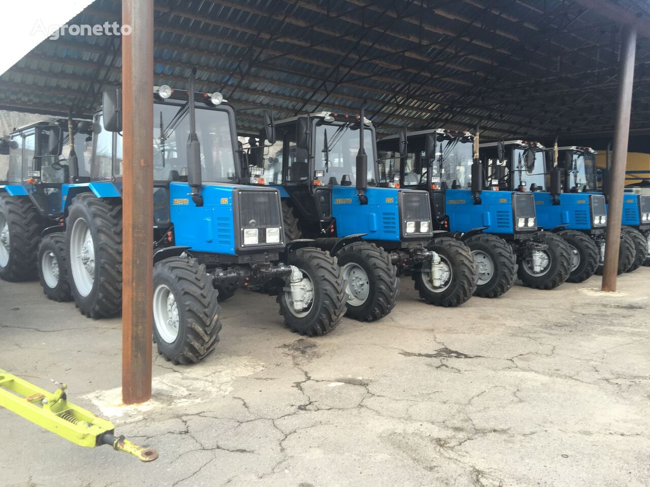 new MTZ Belarus 892 wheel tractor