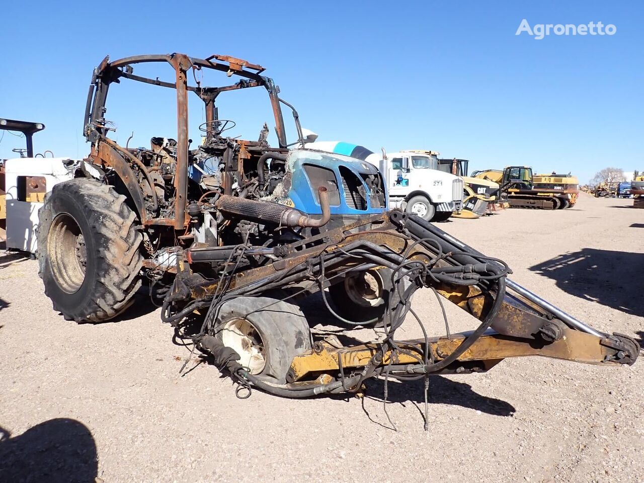 New Holland T6020 wheel tractor for parts